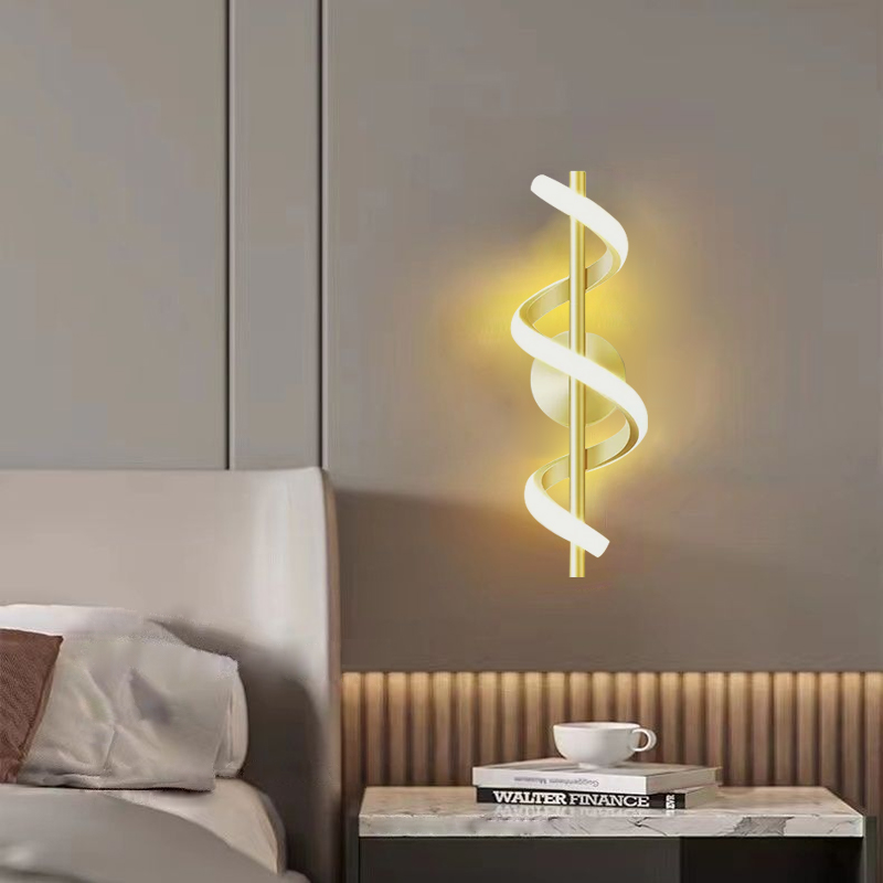 Decor Lighting Online - 미니멀리스트 LED 벽 램프, 북유럽 스타일