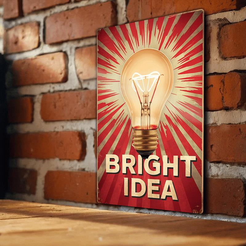 Lighting Decoration Ideas For Home - 빈티지풍 메탈 벽 장식 - 밝은