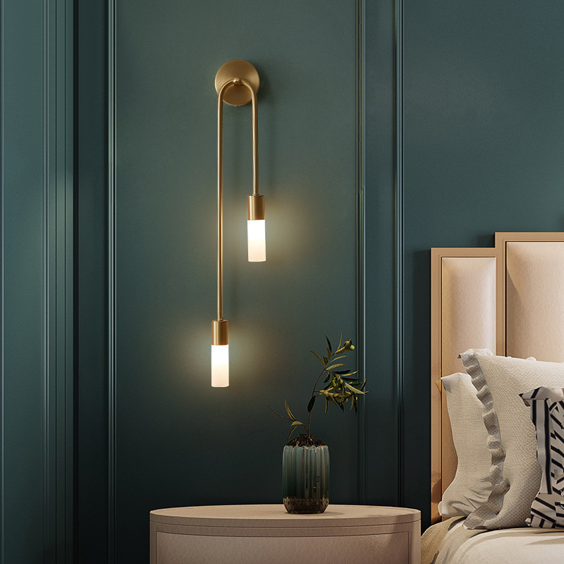 Up Lighting Decor - 레트로 배경 거실 통로 침실 램프