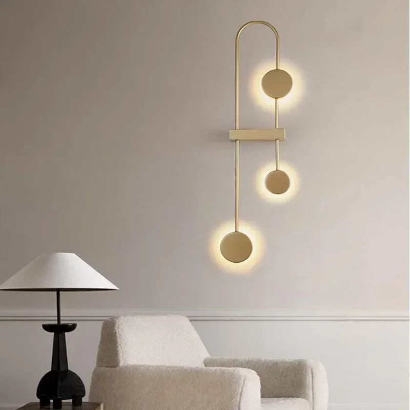 Decor Lighting Online - 모던 LED 라인 벽 램프, 침실