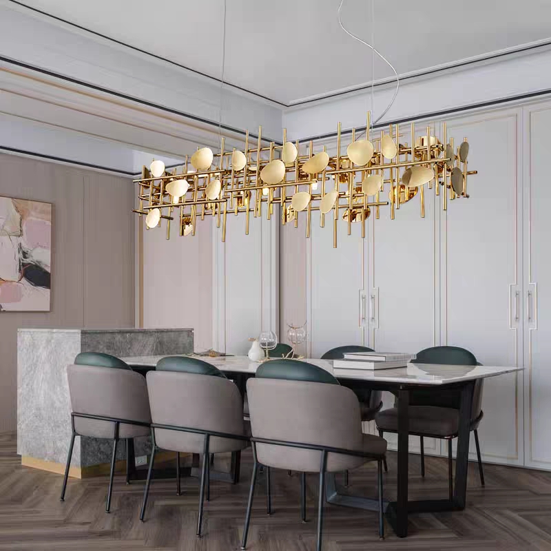 Lighting Decoration Ideas For Home - 디자이너 데코 아이디어 기하학적 라인 펜던트