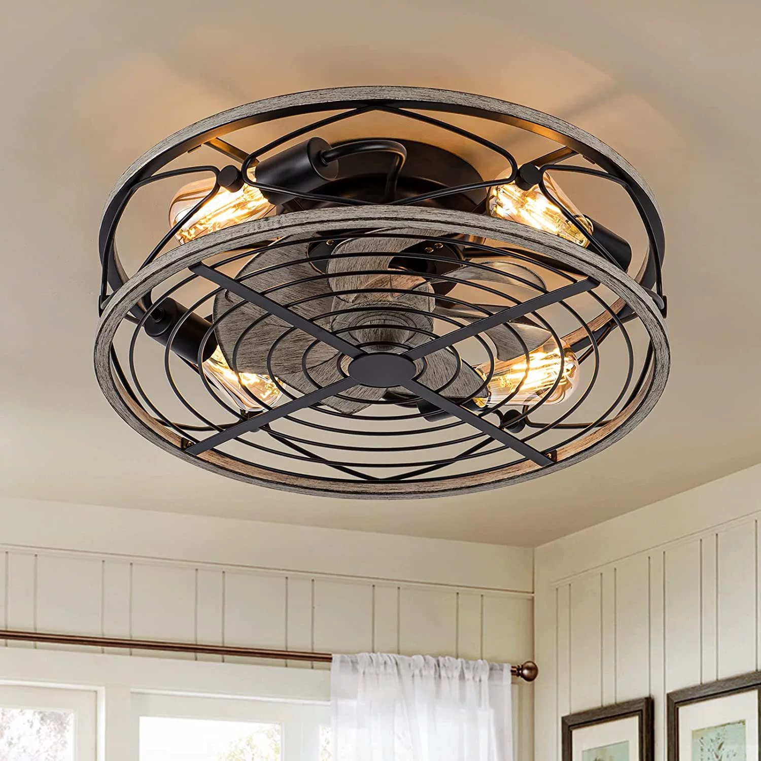 Decor Lighting Ceiling Fans - 스마트 천장 팬 팬 조명 원격