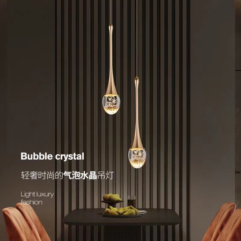 Decor Lighting Online - 새로운 크리스탈 버블 럭셔리 샹들리에 거실