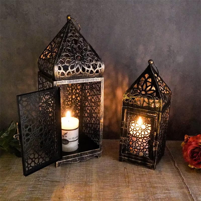 Lighting Decoration Ideas For Home - 중동 아랍풍 메탈 빈티지 풍등 랜턴