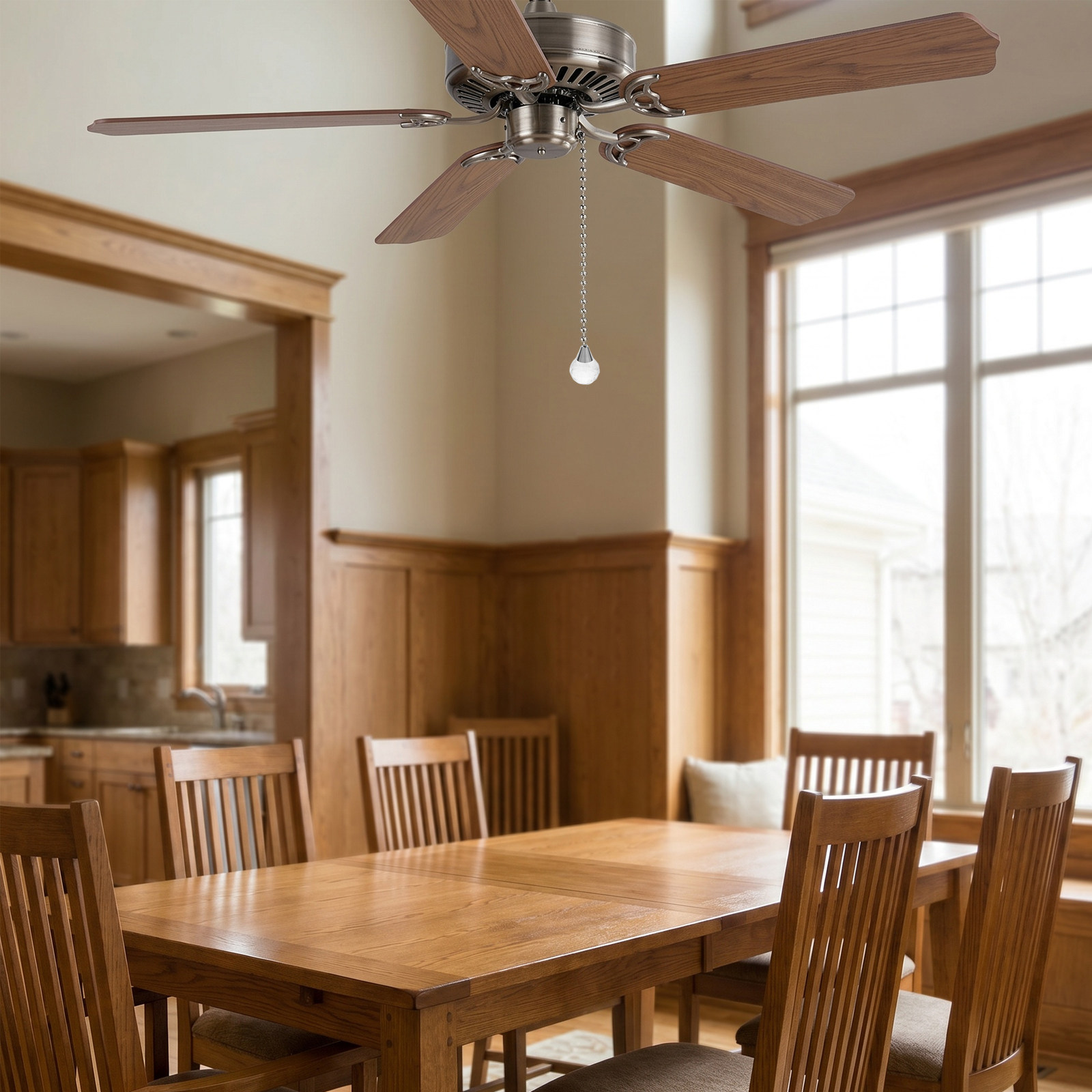Decor Lighting Ceiling Fans - 2개입 천장 팬 체인 연장용 실버