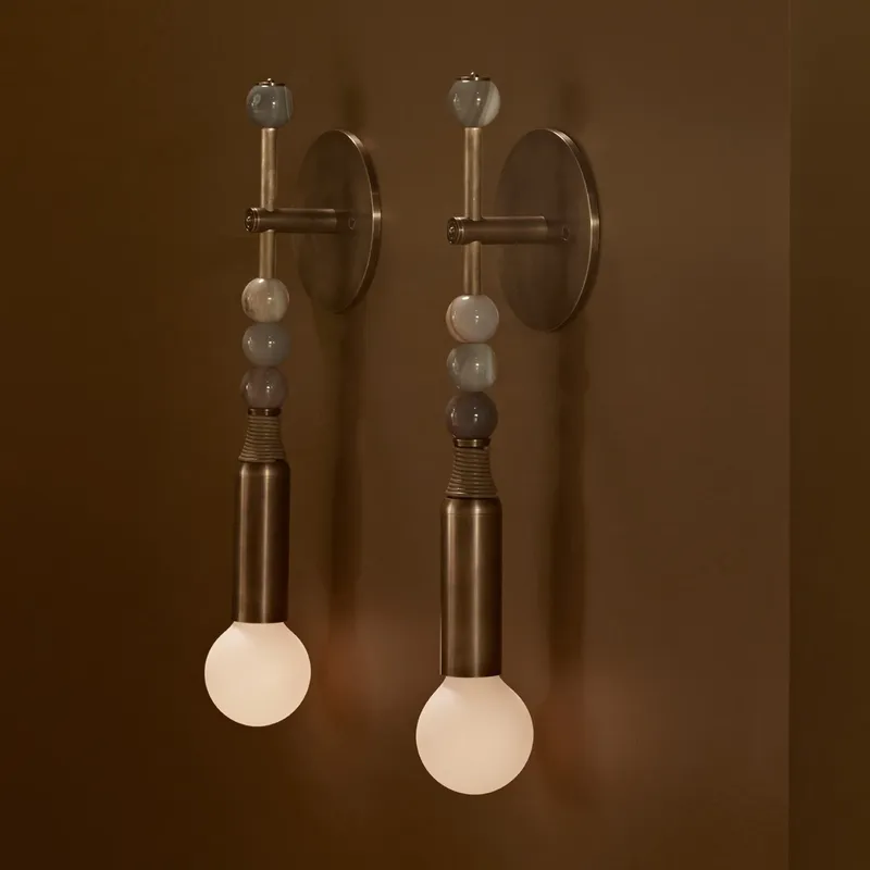 Lighting Decoration In Bedroom - 북유럽 빈티지 홈 데코 디자인 인테리어