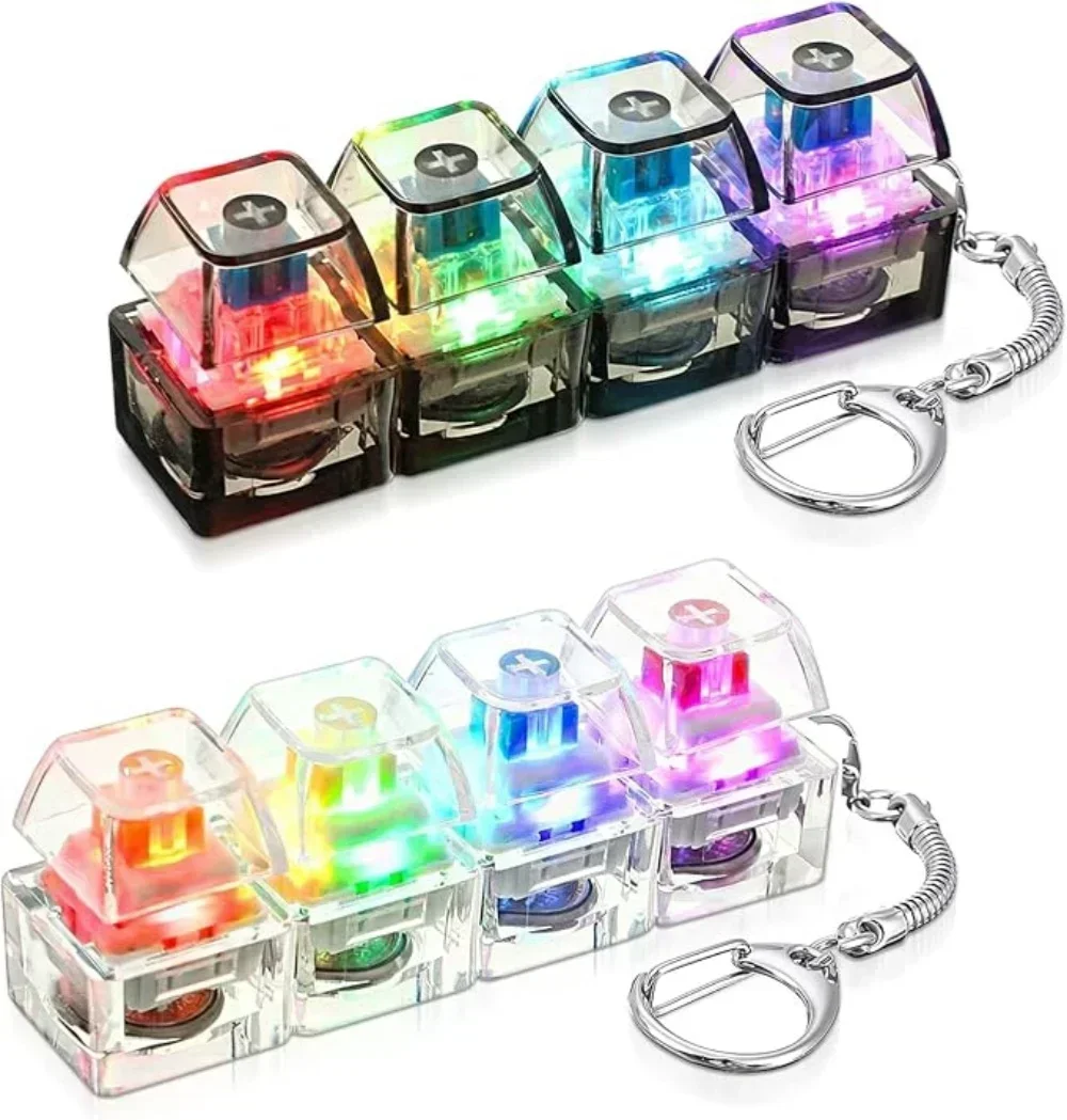 LED 라이트업 키체인 키보드 클릭 가능 버튼 피젯 토 - Up Lighting Decor 리뷰 및 가격