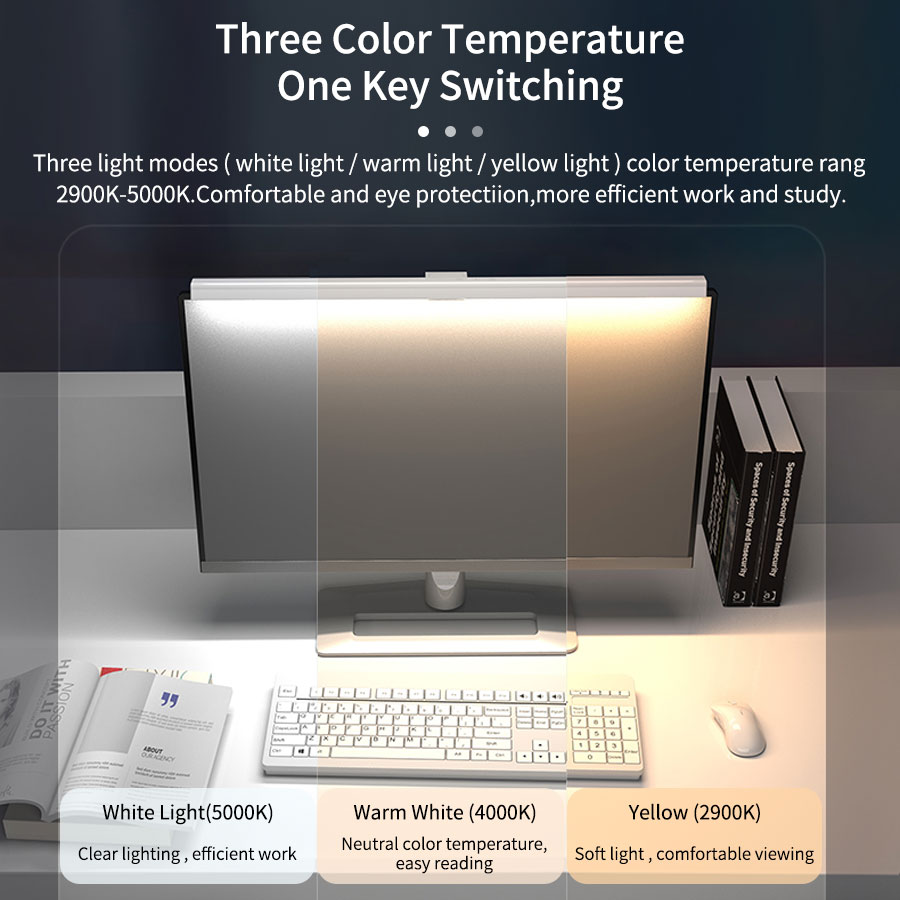 50cm LED 모니터 라이트 바 스크린 걸이형 램프  - Touch Dimmer Lamp 리뷰 및 가격
