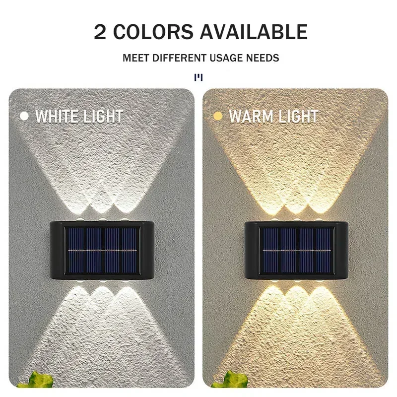 LED 태양광 조명 야외 방수 솔라 벽등 위아래 발광  - Up Lighting Decor 리뷰 및 가격