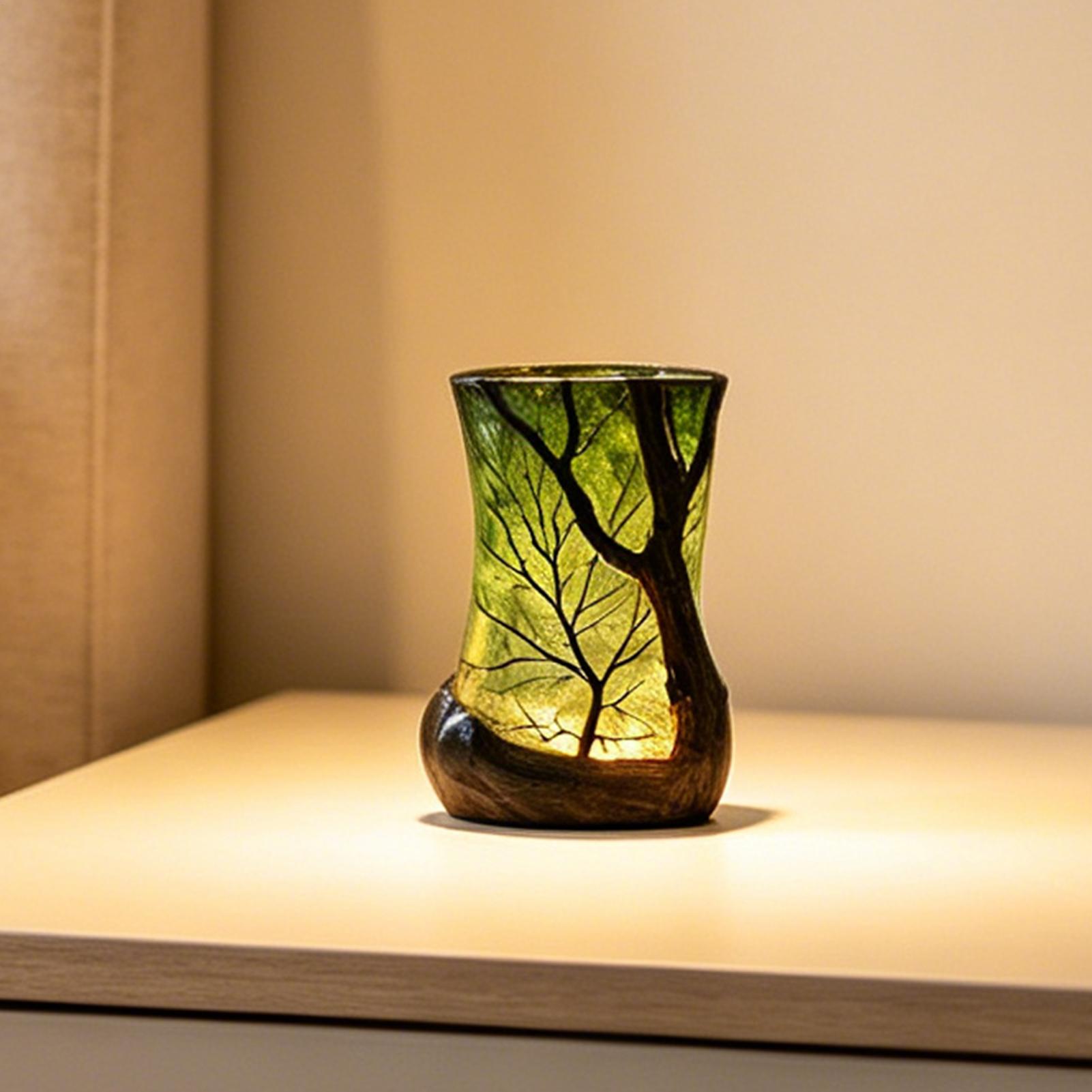 침대 옆 테이블 램프 숲 모양 야간 조명, 가정, 사무 - Lighting Decoration In Bedroom 리뷰 및 가격