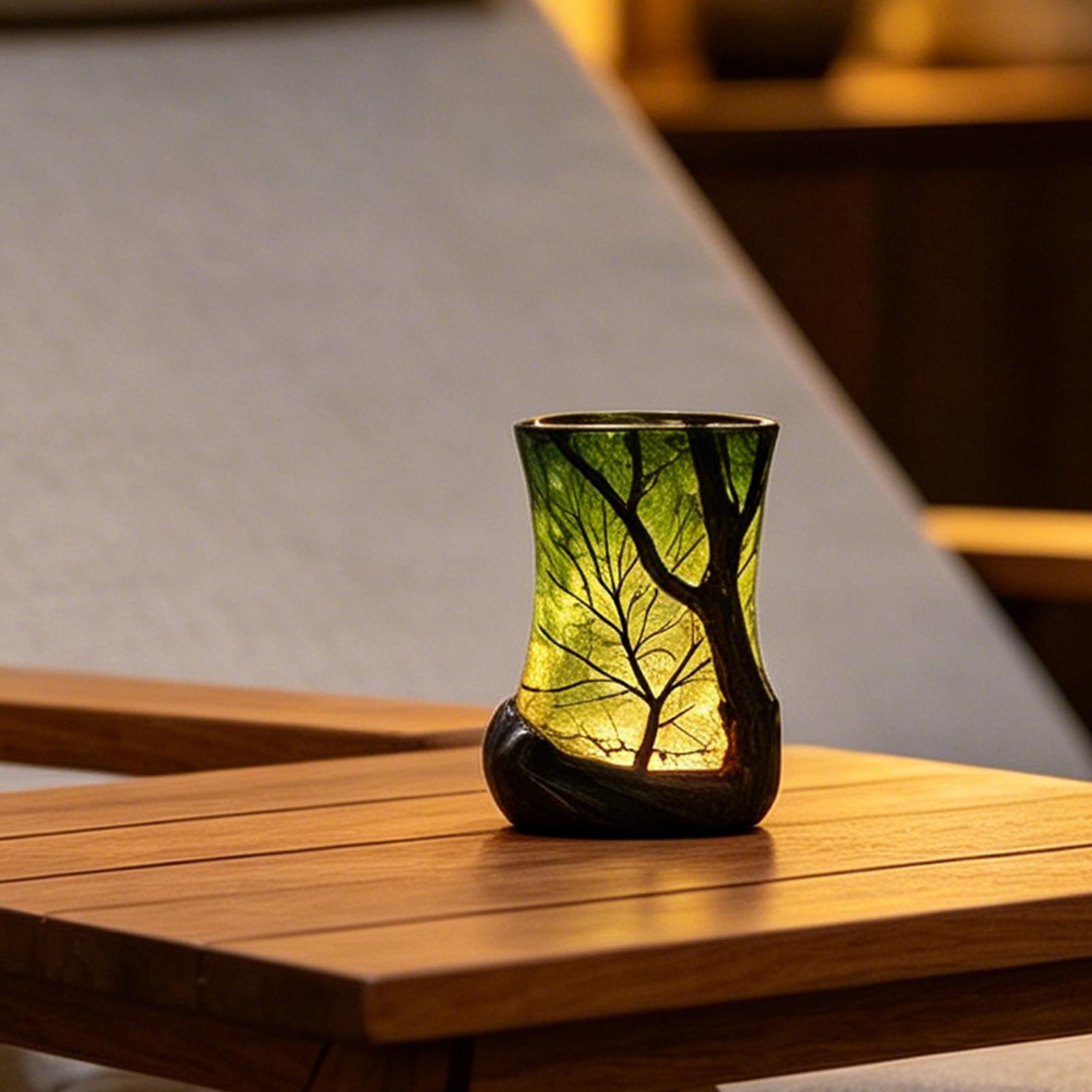 침대 옆 테이블 램프 숲 모양 야간 조명, 가정, 사무 - Lighting Decoration In Bedroom 리뷰 및 가격