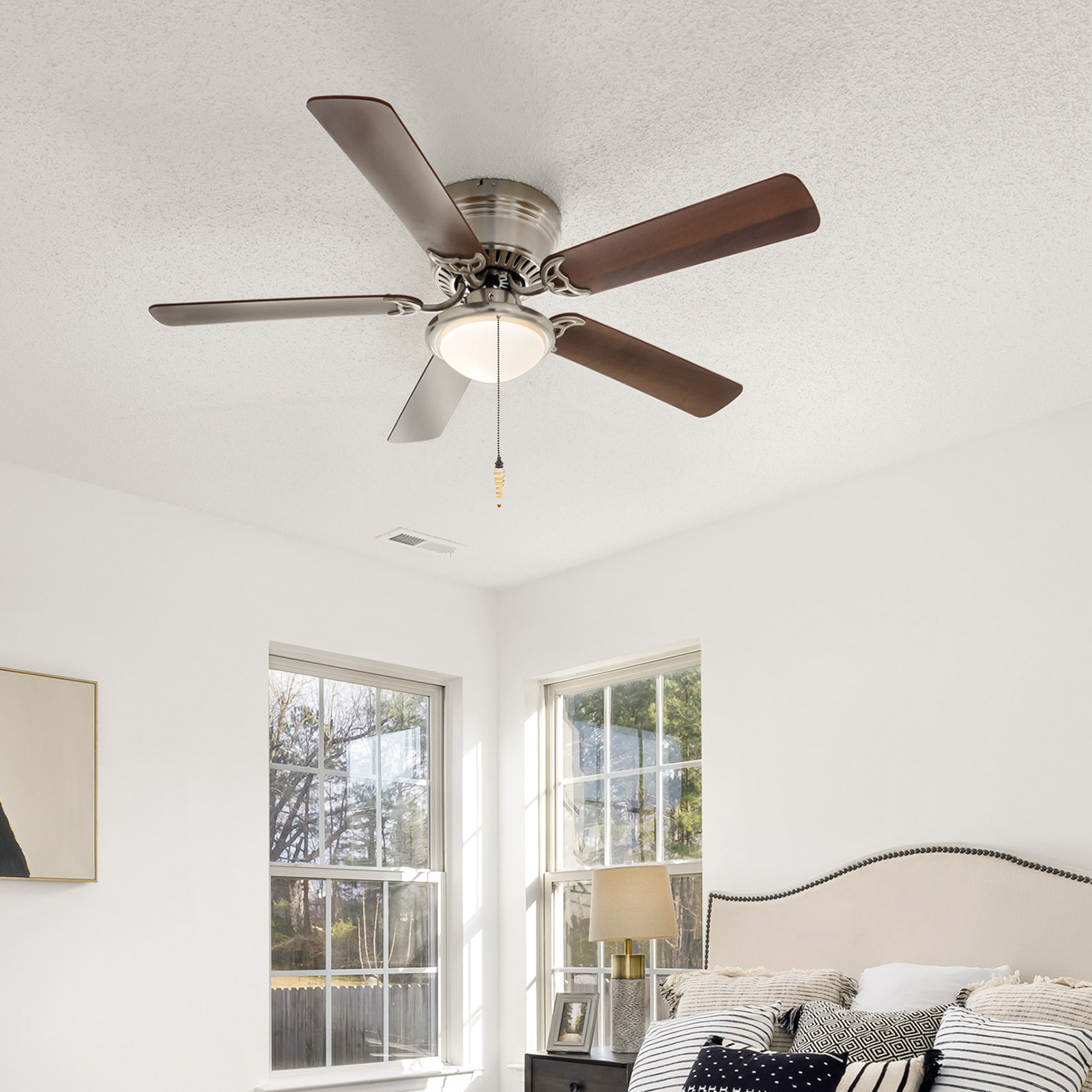 유리 및 금속 팬 풀 체인 연장기, 천장 선풍기 조명  - Decor Lighting Ceiling Fans 리뷰 및 가격