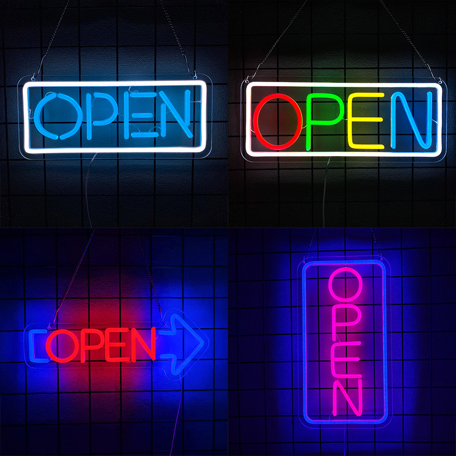 벽 장식용 오픈 시리즈 네온사인, 레스토랑 장식용 조명 - Restaurant Lighting Decoration 리뷰 및 가격