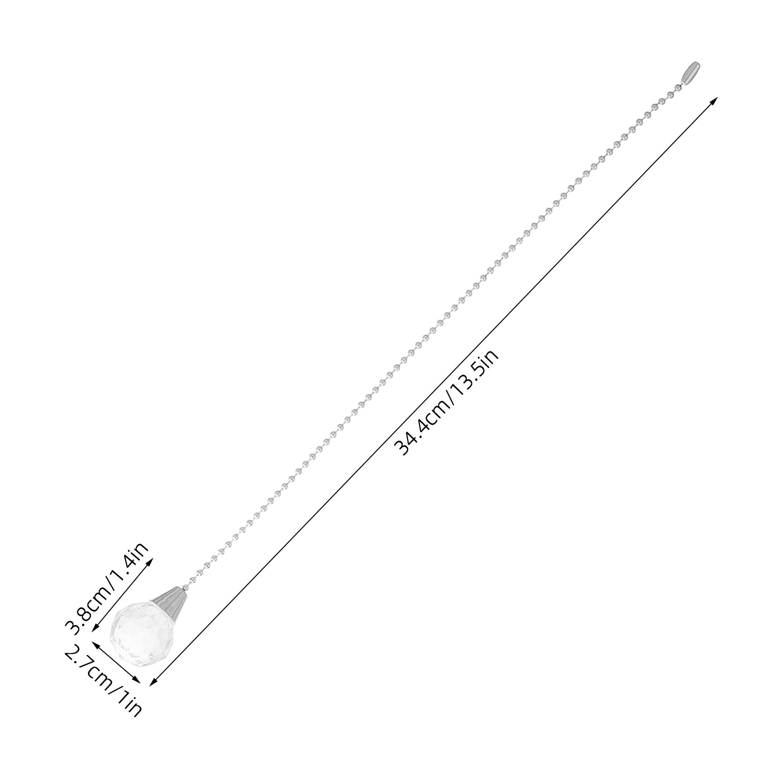 2개입 천장 팬 체인 연장용 실버 풀 체인 크리스탈 프 - Decor Lighting Ceiling Fans 리뷰 및 가격