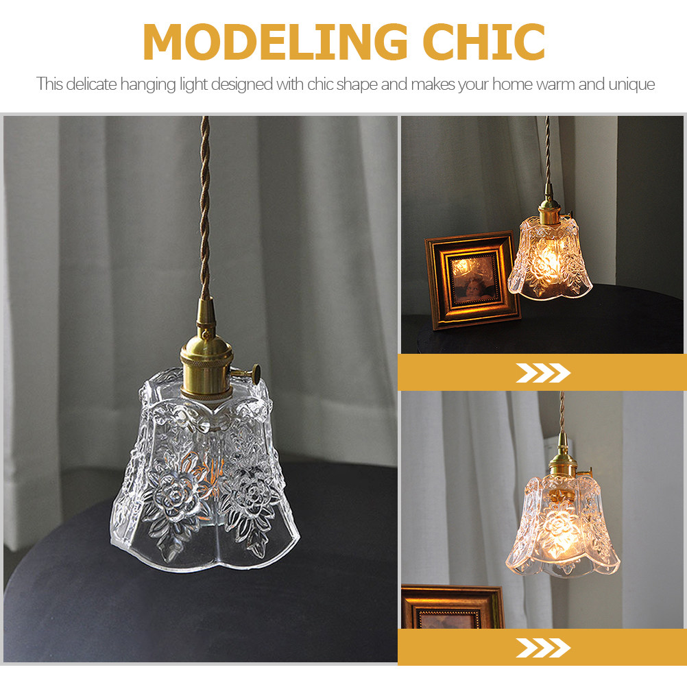 레트로 유리 펜던트 조명, 우아한 골드 샹들리에, 거실 - Lighting Decoration Ideas For Home 리뷰 및 가격