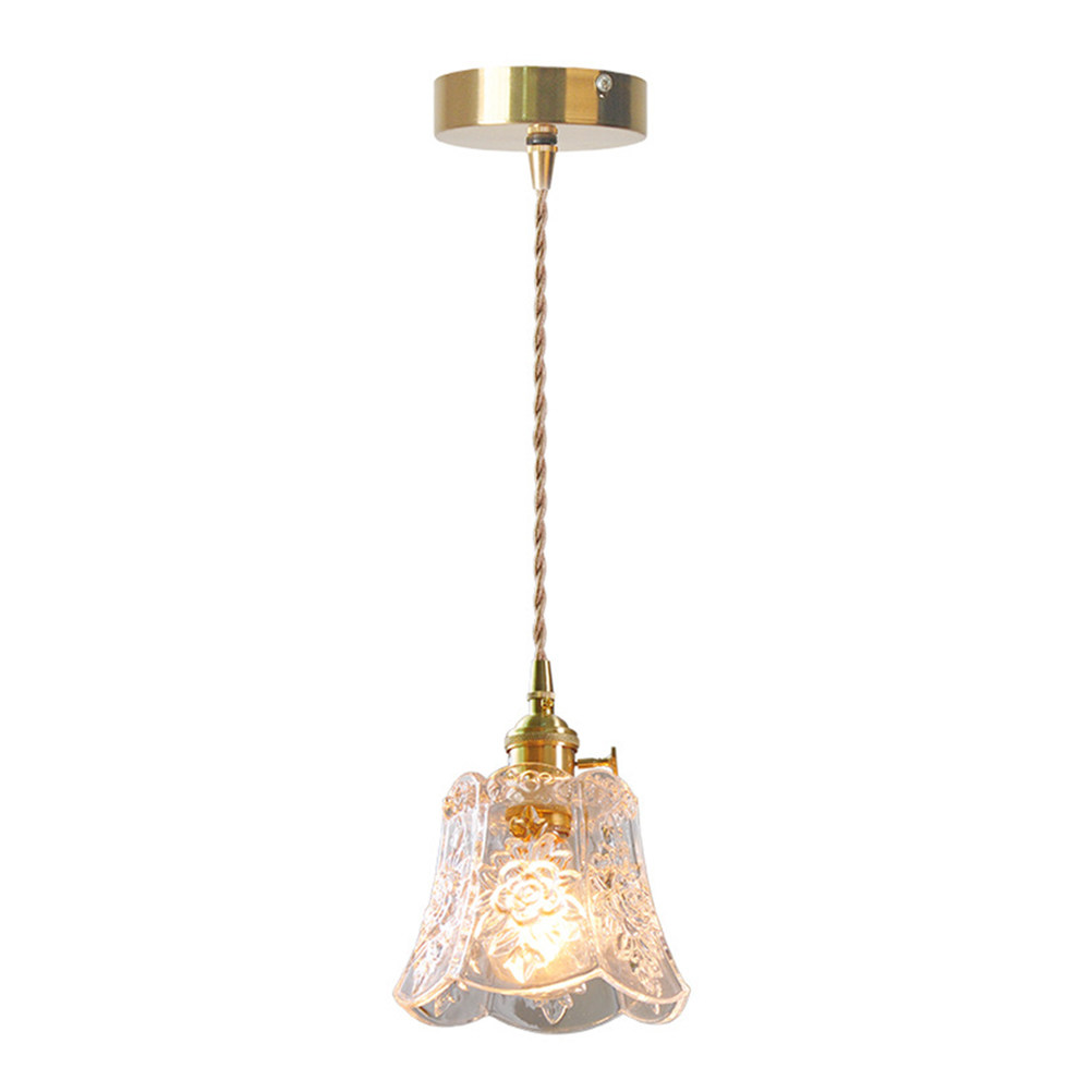레트로 유리 펜던트 조명, 우아한 골드 샹들리에, 거실 - Lighting Decoration Ideas For Home 리뷰 및 가격