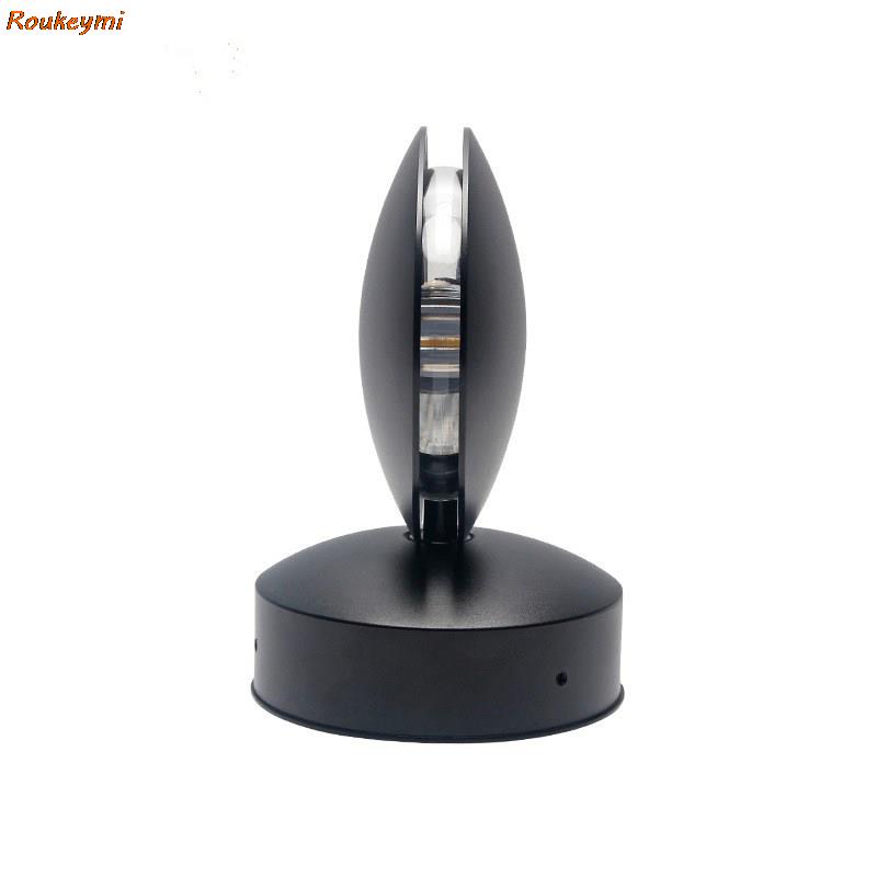 Roukeymi 블랙 실내 LED 벽 램프 360 회전 - Decor Lighting Online 리뷰 및 가격
