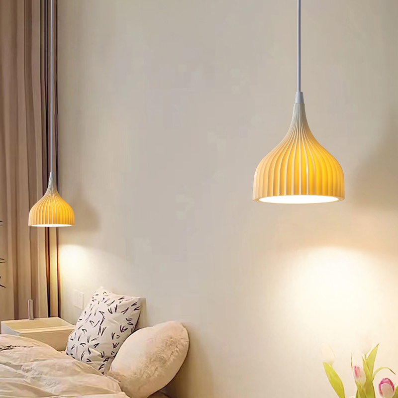 IWHD 밀키 화이트 수지 LED 펜던트 조명 주방 침 - Restaurant Lighting Decoration 리뷰 및 가격