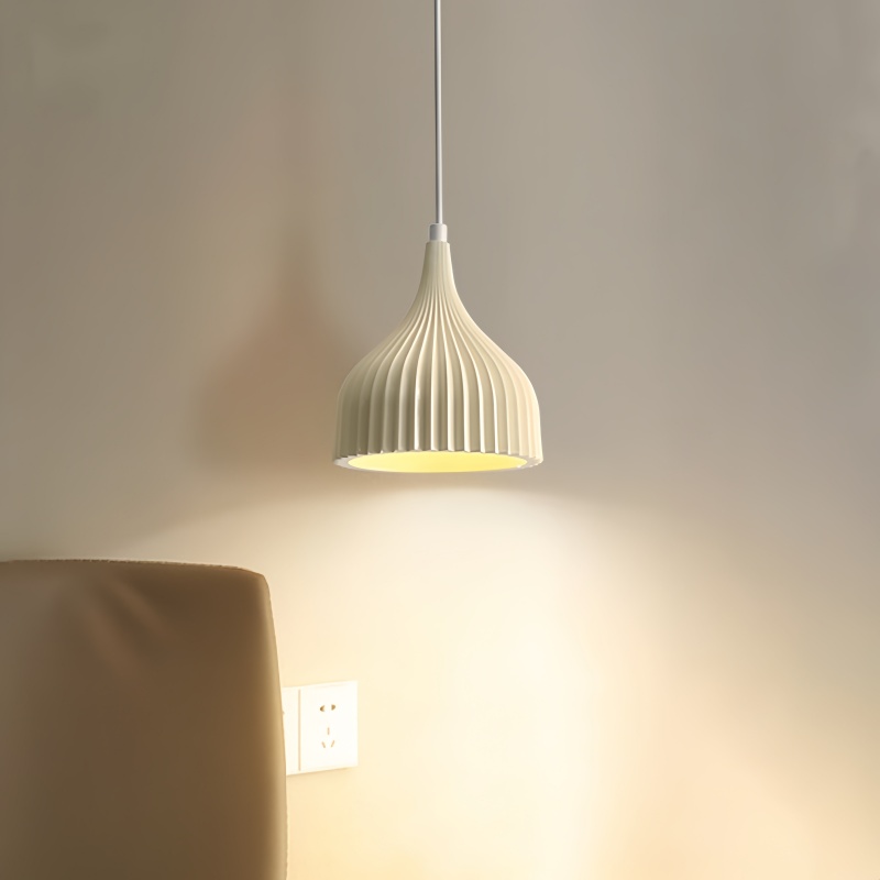 IWHD 밀키 화이트 수지 LED 펜던트 조명 주방 침 - Restaurant Lighting Decoration 리뷰 및 가격