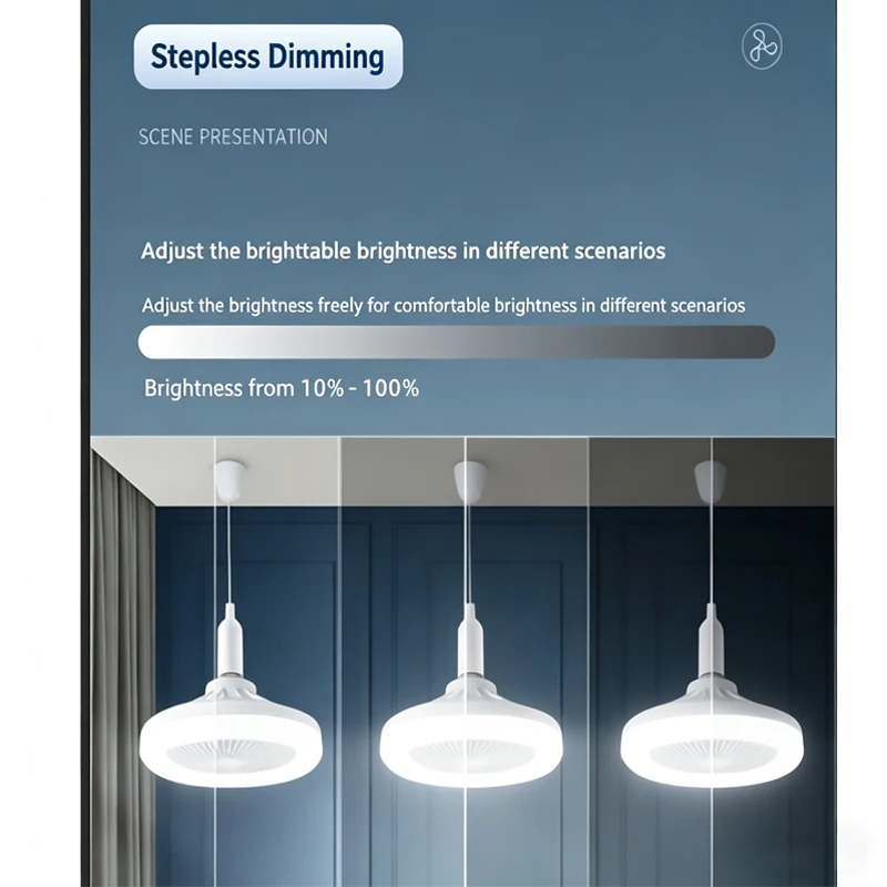 2 in 1 천장 선풍기 조명, 3단 속도 조절 가능, - Decor Lighting Ceiling Fans 리뷰 및 가격