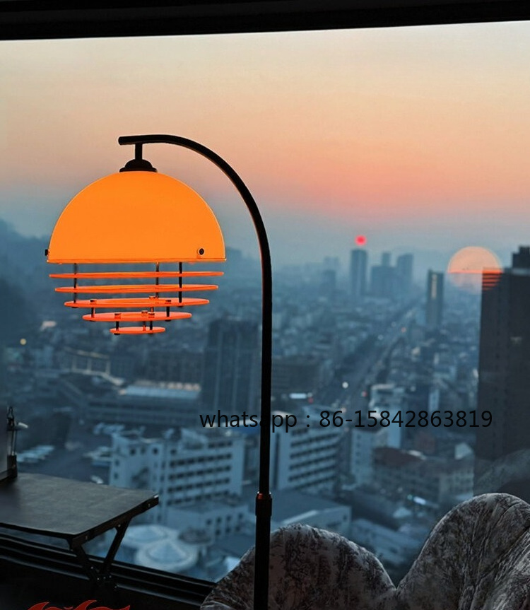 선셋 플로어 램프, 오렌지 빈티지, 거실 및 침실 장식 - Lighting Decoration In Bedroom 리뷰 및 가격