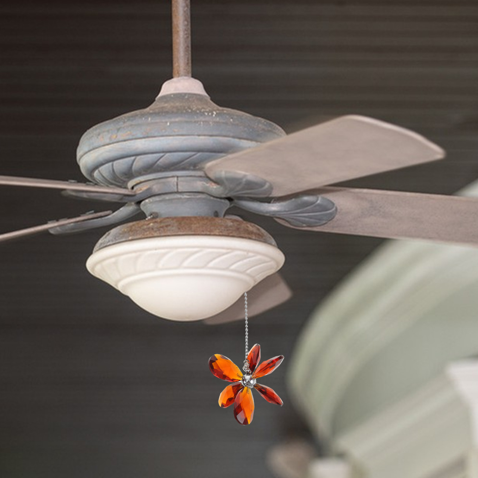 크리스탈 플라워 천장 선풍기 체인 펜던트 장식용 선캐쳐 - Decor Lighting Ceiling Fans 리뷰 및 가격