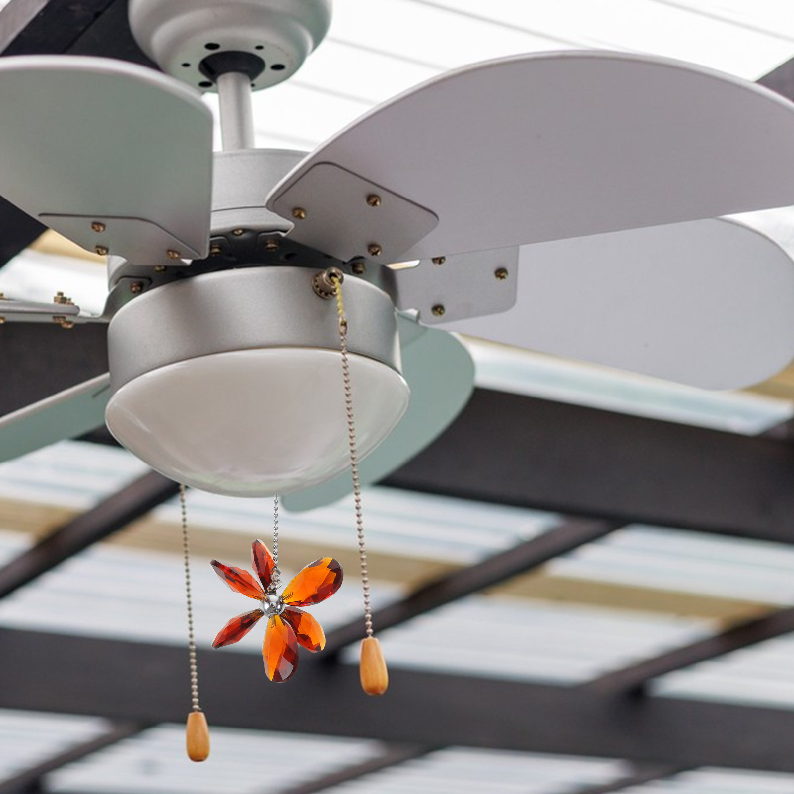 크리스탈 플라워 천장 선풍기 체인 펜던트 장식용 선캐쳐 - Decor Lighting Ceiling Fans 리뷰 및 가격