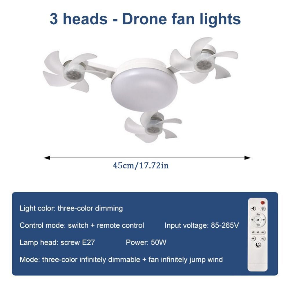 심플 2 in 1 천장 선풍기 리모컨 에너지 절약형 L - Decor Lighting Ceiling Fans 리뷰 및 가격
