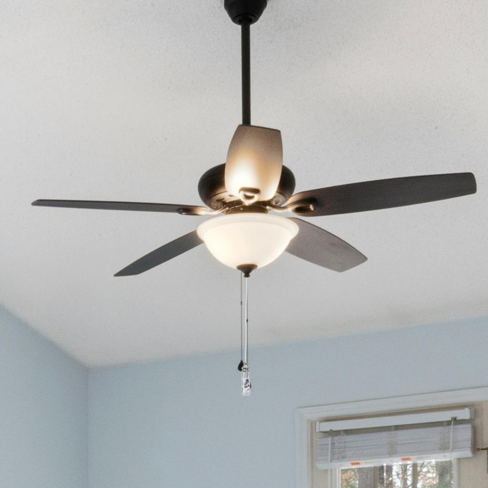 1pc 장식용 천장 선풍기 풀 체인 연장 체인 천장 램 - Decor Lighting Ceiling Fans 리뷰 및 가격