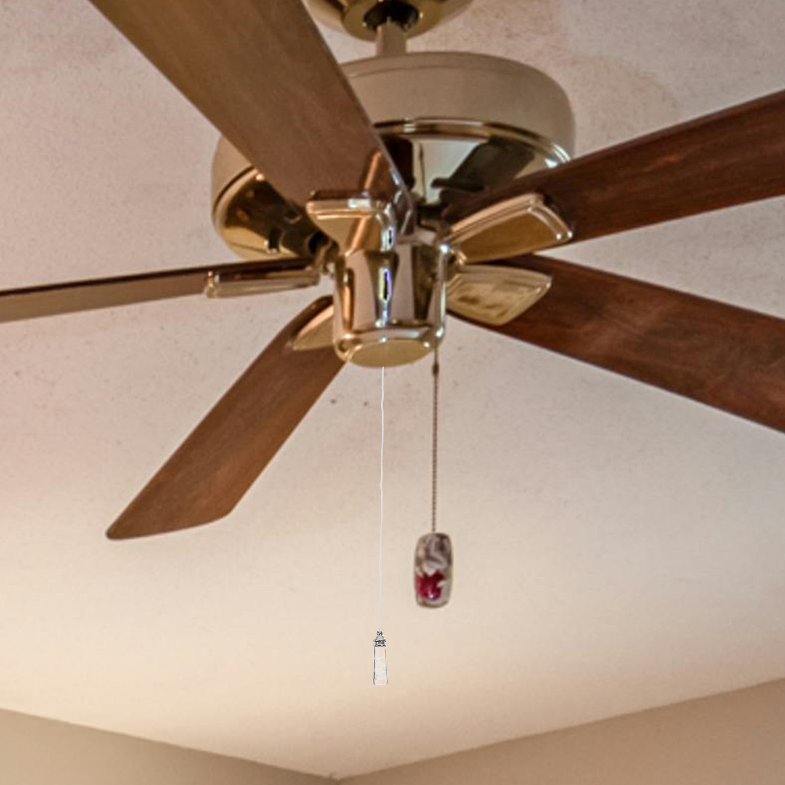1pc 장식용 천장 선풍기 풀 체인 연장 체인 천장 램 - Decor Lighting Ceiling Fans 리뷰 및 가격