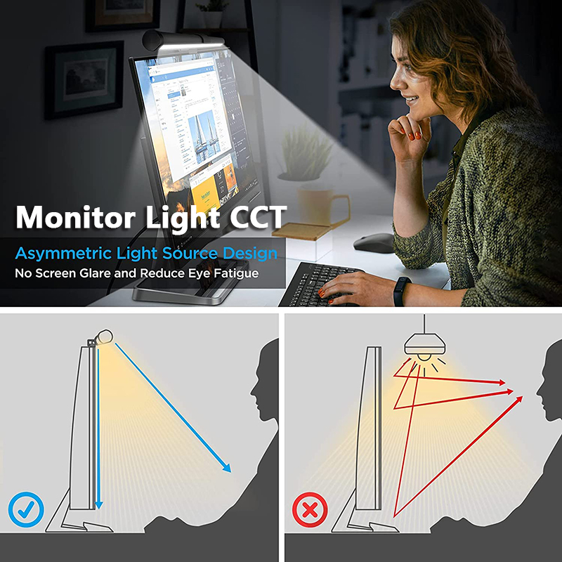 40CM RGB 분위기 테이블 램프 컴퓨터 화면 걸이등 - Touch Dimmer Lamp 리뷰 및 가격