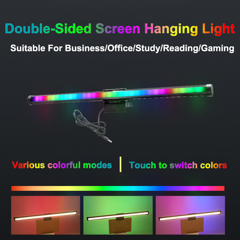 40CM RGB 분위기 테이블 램프 컴퓨터 화면 걸이등 - Touch Dimmer Lamp 리뷰 및 가격