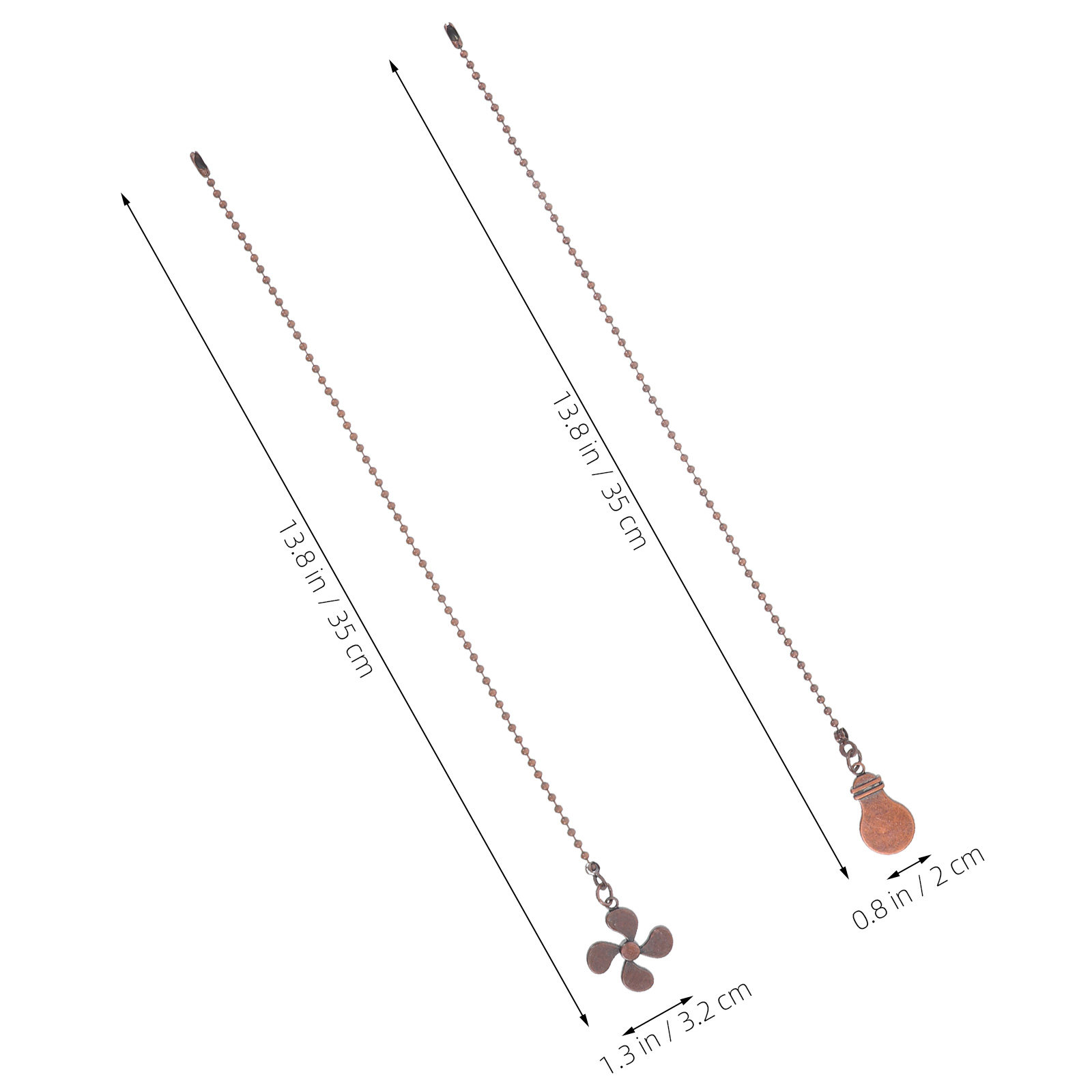2개입 빈티지 펜던트 천장 선풍기 풀 체인 연장품 다크 - Decor Lighting Ceiling Fans 리뷰 및 가격